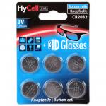 Batteri cr2032 k6 3v lithium knapcelle