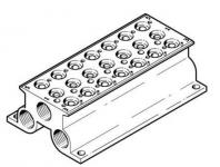 Festo manifold block cpe18-prs-3/8-7