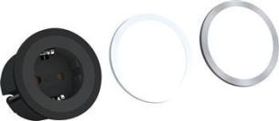 Pix enkelt el udtag flerfarvet 1 x schuko