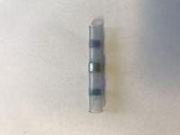 Loddemuffe med smeltbar tin ring og lim blå 1,5-2,5 mm2 - (50 stk.)
