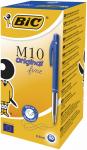 Kuglepen bic clic blå fine m10 51600