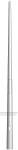 Konisk mast 6,0 m for nedgravning med boring