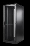 Serverrack 600x1000x1980 42u perforeret dør sort