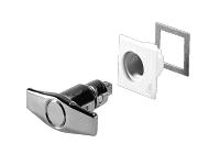 Rittal SZ 2572.000, Elektrisk aflukning, lås, Sølv, Hvid, 1 stk, 100 g