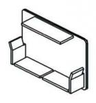 Endestykke eg60130.8 lg