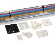 Holder 19x19 sort med lim