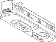 Se GLOBAL trac 1-faset - Adapter uden nippel, maks. 5 kg belastning, hvid (GB 66) hos Elvvs.dk