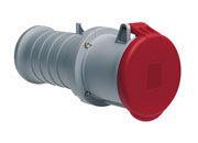 Cee forlængerled 5 polet 63a 415vac ip44 6h