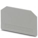 Phoenix Contact End cover, color: gray