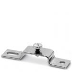 Din-skinne holder flad med 6mm skrue