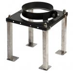 Metalbestos wood 150 mm gulvbæring justerbar 325-540 mm
