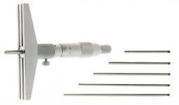 Mikrometer dybdemål 0-150 mm med sfærisk målehoved