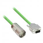 Lexium enkoder kabel til sh3 og mh3 servo motor og lexium 52/lexium 62 servo drev 5 meter