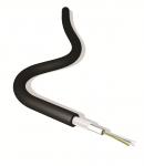 Fiberkabel unitube 24xom2 multilmode udendørs pe sort