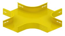 X-stykke 110hx200x1mm fzs ral1023