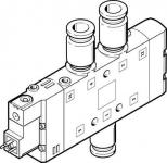 Festo solenoid valve - cpe24-m1h-5l-qs-12