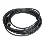 Jumperkabel pur m12 3-pin han/hun lige 5 meter