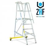 Stigeplatform foldbar 5 trin 1,30 m