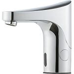 Se FMM 9000E Tronic berøringsfrit håndvaskarmatur til forblandet vand. Til batteridrift hos Elvvs.dk