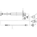 Billede af Mora garden ll komplet inderspindel 400mm (totallængde 480mm) t/Mora garden ii vvs nr. 743453544