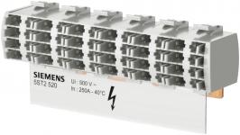Fordelingsblok 1-pol 80a 690v indgang: 1x 16mm2 din skinne