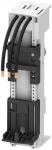 Enheds adapter s00/s0 25a for 60mm busbar system 45x200mm lang specielle kabler svejset på awg 12