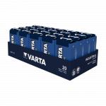 Varta batteri industrial 9v 20-pak