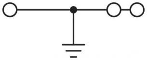 Phoenix Contact Jordklemme - uk 3-twin-pe - 1923128
