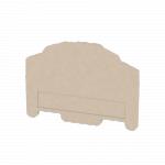Endeplade wemid zap/tw7 beige 170611