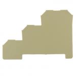 Weidmüller AP DLI2.5 DB, Endeplade, 20 stk, Beige, -50 - 120 °C, V0, 1,5 mm