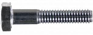 M6x30 din 931 stålbolt elgalvaniseret