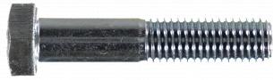 M12x60 din 931 stålbolt elgalvaniseret
