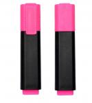 Tekstmarker Q-Line rosa - (10 stk.)