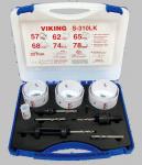 Viking hulsavesæt s-310lk hss bi-m 8-cobalt 22-78mm elektrikersæt med 7 hulsave og easy eject holder