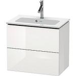 234263 vask til passer skuffer 2 med hjglans hvid compact 1cm 62x39 vaskeskab l-cube duravit