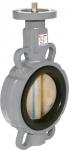 Merkur butterflyventil pn16 wafer liner nbr dn125