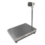 Gulvvægt 300 kg / inddeling 50 g med led display og 800x600 mm vejeplade