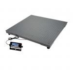 Platformsvægt 3000 kg / inddeling 0,5 kg med 1200x1200 mm vejeplade
