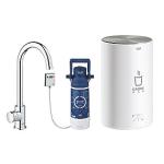 Billede af Grohe Red II Mono C-t kedel M Med rund kedel - Krom