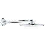 stang 400mm hvid i hoved 310mm indbygning til rund smartactive hovedbruser rainshower grohe