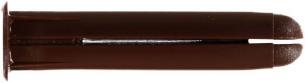 Plastplug 8x40 brun-100