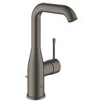 l-size graphite hard brstet hndvaskarmatur essence grohe