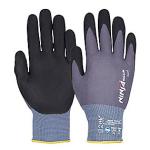 belgning nitril sort m gr halvdyppet spandex nylon 8 str handske maxim ninja