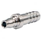 Nippel 40ph 1/2 slange rustfri