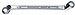 Stahlwille dobbeltringnøgle stahlwillestabil4x15mm l245mm