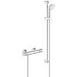 GROHE Grohtherm 800 termostatarmatur med brusesæt 900mm stang. Krom
