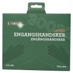 stk 100 med pakke handsker engangs