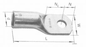 Cu-rørkabelsko krt240-16 240mm2 m16
