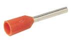 Isoleret terminalrør a0,5-6et 0,5mm2 l6 orange