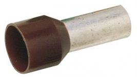 Isoleret terminalrør a25-16et 25mm2 l16 brun